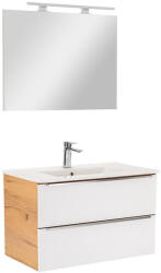 Leziter Mobilier complet de baie Vario Trim 80 stejar-alb (Vario052-k)