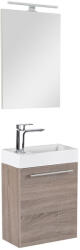 Leziter Mobilier de baie fantastic Melanie cu oglindă, culoare stejar York (FANTASTIC40AYTYT_MEL40T)