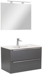 Leziter Mobilier complet de baie Vario Trim 80 antracit-antracit (Vario050-k)