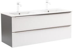 Leziter Dulap de bază Vario Trim 120 cu chiuvetă antracit-alb (Vario121)