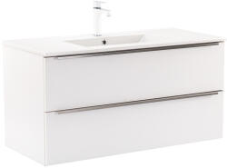 Leziter Dulap inferior Vario Trim 100 cu lavoar alb-alb (Vario082)