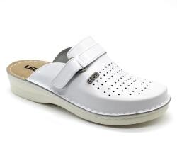 LEON V230 LEON Comfort férfi bőr klumpa (LEON6-fehér44)