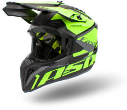 Asix Casca copii motocross atv Asix 127, culoare negru verde, marime YL(55-56cm) (ASIX127-930) - mxenduro