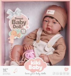 Mamido Interaktív baba hangeffektusokkal 40 cm-es bézs készlet (S-2146) - jatekokminiszteriuma