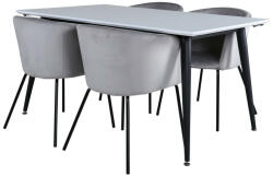  Étkezőgarnitúra Dallas 2739 (Szürke + Fekete)