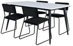  Étkezőgarnitúra Dallas 2736 (Fekete)