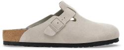 Birkenstock papucs velúrból Boston Varsity szürke, 1030622 - szürke Férfi 41