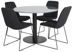  Étkezőgarnitúra Dallas 2631 (Fekete)