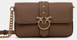 Pinko bőr táska - barna Univerzális méret - answear - 80 990 Ft
