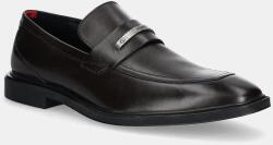 HUGO mokaszin Gryff - barna Férfi 46