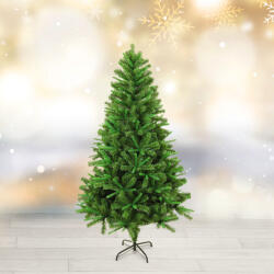  Műfenyő - 180 cm - 3D lucfenyő - kétszínű - PVC (56485C) - platinashop