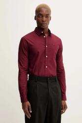 Tommy Hilfiger ing galléros, sötétkék, slim, DM0DM04405 - burgundia S