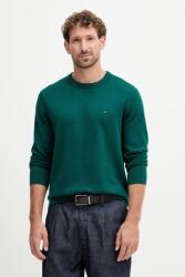 Tommy Hilfiger pulóver kasmír keverékből könnyű, bordó, MW0MW28046 - türkiz M