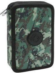 Junior Kétszintes üres tolltartó - Hadsereg