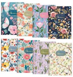 Junior Notebook A5, vonalas 544, 40 lap, Exkluzív "Bloom