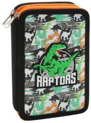 Junior Kétszintes üres tolltartó - Raptors