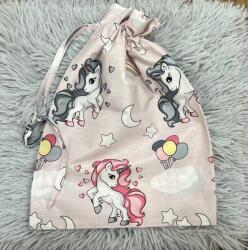  Pamut ovis tornacsomag/tisztasági csomag - Rózsaszín unikornis