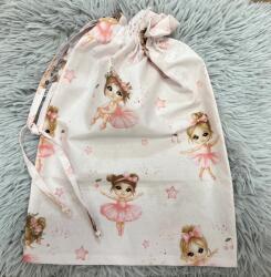  Pamut ovis tornacsomag/tisztasági csomag - Rózsaszín balerina