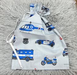  Pamut ovis tornacsomag/tisztasági csomag - Kék rendőr