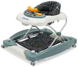 Baby Mix 2in1 bébikomp szilikon kerekekkel, hintafunkcióval - Green rajz
