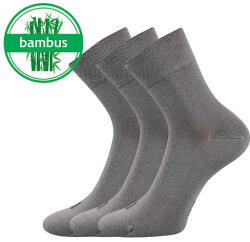 Lonka zokni Demi világosszürke 3 pár 35-38 113339 (113339)