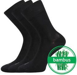 Lonka zokni Deli fekete 3 pár 47-50 125764 (125764)