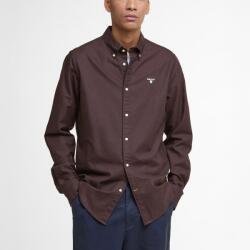 Barbour Oxford Tailored Long-Sleeved Shirt - Oak Brown - XL