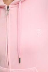 Juicy Couture Суичър с цип и качулка дамски памук ROBERTSON CLASS (JCAP176)