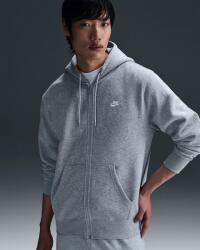 Nike Club Mens Full-Zip Fleece Hoodie 3XL | Férfi | Kapucnis pulóverek | Szürke | FN3861-063 (FN3861-063)