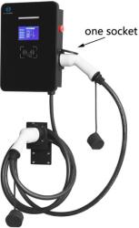 JHY Amperex Tech Amperex 22KW elektromos autó fali töltő - OCPP1.6J, WIFI, 4G, TYPE 2 csatlakozó (HT011OGJLZTS12-22KW)