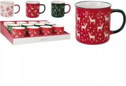 Gastro Ceașcă cu toartă Crăciun, ceramică, modele variate, înălțime: 98 mm, lungime: 135 mm