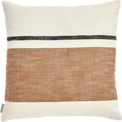 OYOY Față de pernă decorativă Sofuto, 50 x 50 cm, bej-maro (L300891) Lenjerie de pat