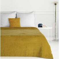 EUROFIRANY Simple1 puha plüss pléd Mézsárga 150x200 cm