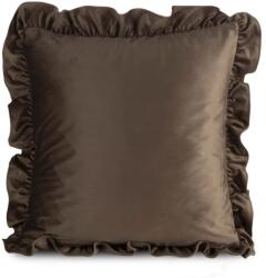 Eurofirany Brenda bársony párnahuzat Barna 45x45 cm