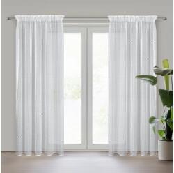 EUROFIRANY Alaya jacquard függöny Fehér 140x270 cm