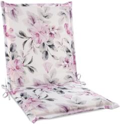 Eurofirany Garden30 kerti székpárna vízálló anyagból Fehér 45x90x3 cm