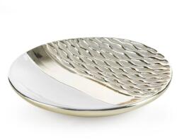 Eurofirany Doly kerámia tál Fehér 29x29x4 cm