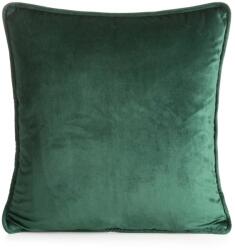 Eurofirany Velvet bársony párnahuzat Sötétzöld 45x45 cm