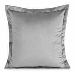 Eurofirany Ria bársony párnahuzat Acélszürke 45x45 cm