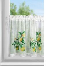 EUROFIRANY Cloe vitrázs függöny Fehér 60x150 cm