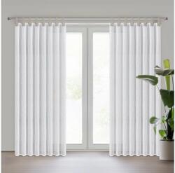 EUROFIRANY Melisa díszes fényáteresztő függöny Fehér 140x250 cm