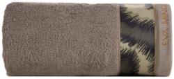 Eurofirany Eva24 minőségi pamut törölköző Sötét bézs 70x140 cm