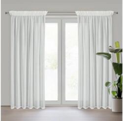 EUROFIRANY Hera mintás dekor függöny Fehér 140x270 cm