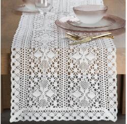 EUROFIRANY Mary asztalterítő Fehér 40x140 cm