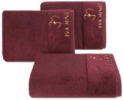 Eurofirany Gaja Eva Minge törölköző Bordó 50x90 cm - homeandstyle - 5 384 Ft
