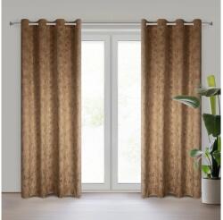 EUROFIRANY Kornelia bársony sötétítő függöny Mézsárga 140x250 cm