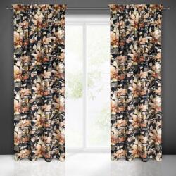 EUROFIRANY Betty bársony sötétítő függöny Grafit 140x300 cm