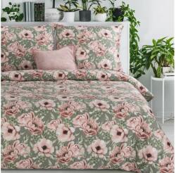 Eurofirany Spring53 pamut-szatén ágyneműhuzat Rózsaszín 140x200 cm - 70x80 cm 1db