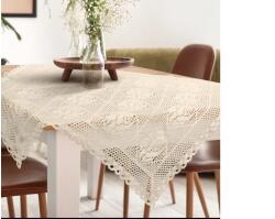 EUROFIRANY Rosaly asztalterítő Világosbézs 85x85 cm