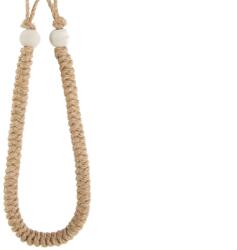 EUROFIRANY Rico egy bojtos függönyelkötő Bézs